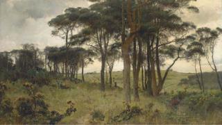 Arvid Mauritz Lindstrum - Wooded Landscape