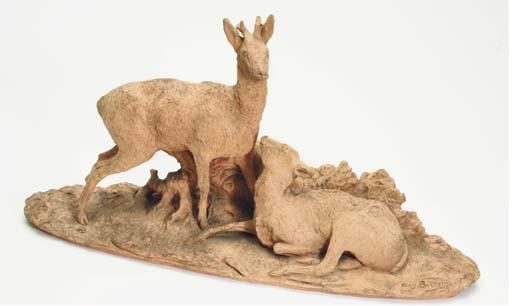 Ary Jean Leon Bitter - Brocard Et Biche