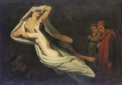 Ary Scheffer - Paolo And Francesca