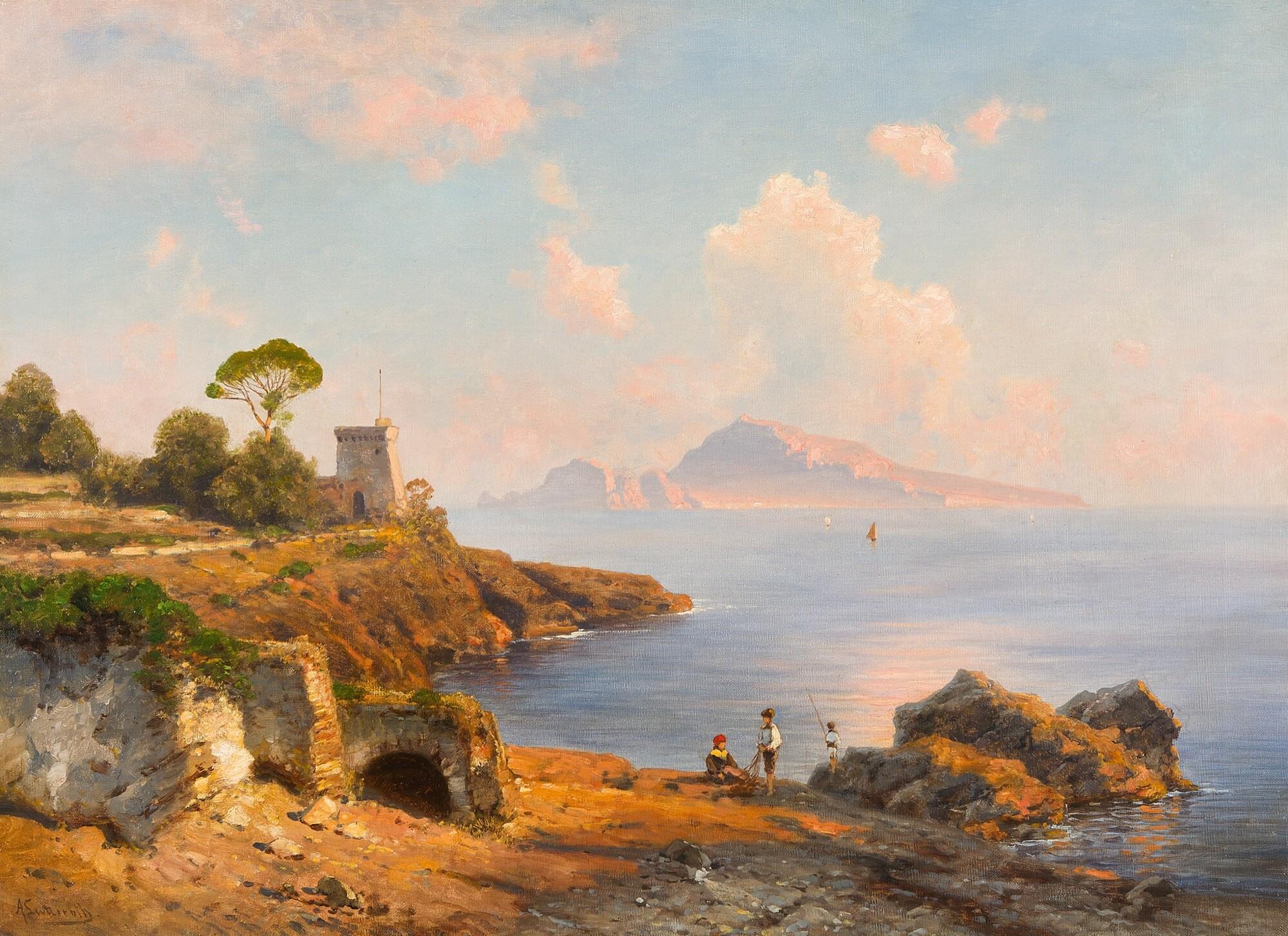 Ascan Lutteroth - Partie an der Amalfiküste.