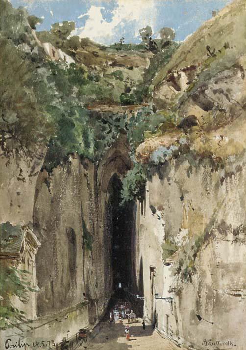Ascan Lutteroth - The caves at Posillipo