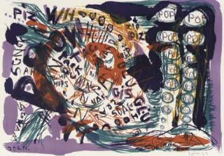 Asger Jorn - 1 CENT Life: Two Plates