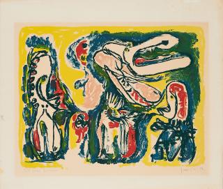 Asger Jorn - Aus: Sujet Romantique.