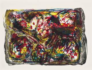 Asger Jorn - Claire Obscure (Two Copies); Porca Miseria; L\'Oublie (Two Copies); La Vache Courante