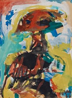 Asger Jorn - Composition with figure