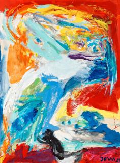Asger Jorn - Composition with horse