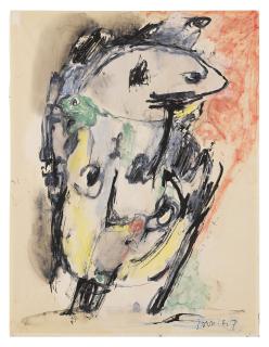 Asger Jorn - Cul En Feu