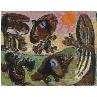 Asger Jorn - Danish Untitled
