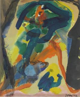 Asger Jorn - Impostazione Incartellata