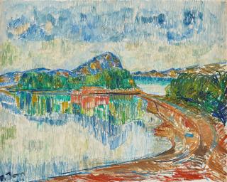 Asger Jorn - Marsfjället vid Kultsjön