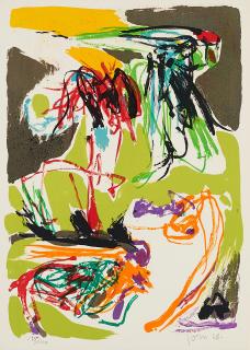 Asger Jorn - Ohne Titel (Aus: Kölner Kunstmarkt \'68).