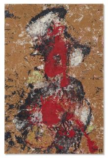 Asger Jorn - Portrait: Signora Albissola