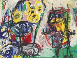 Asger Jorn - Promenade familiale