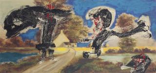 Asger Jorn - The Little Grey Home In The West (Modification)