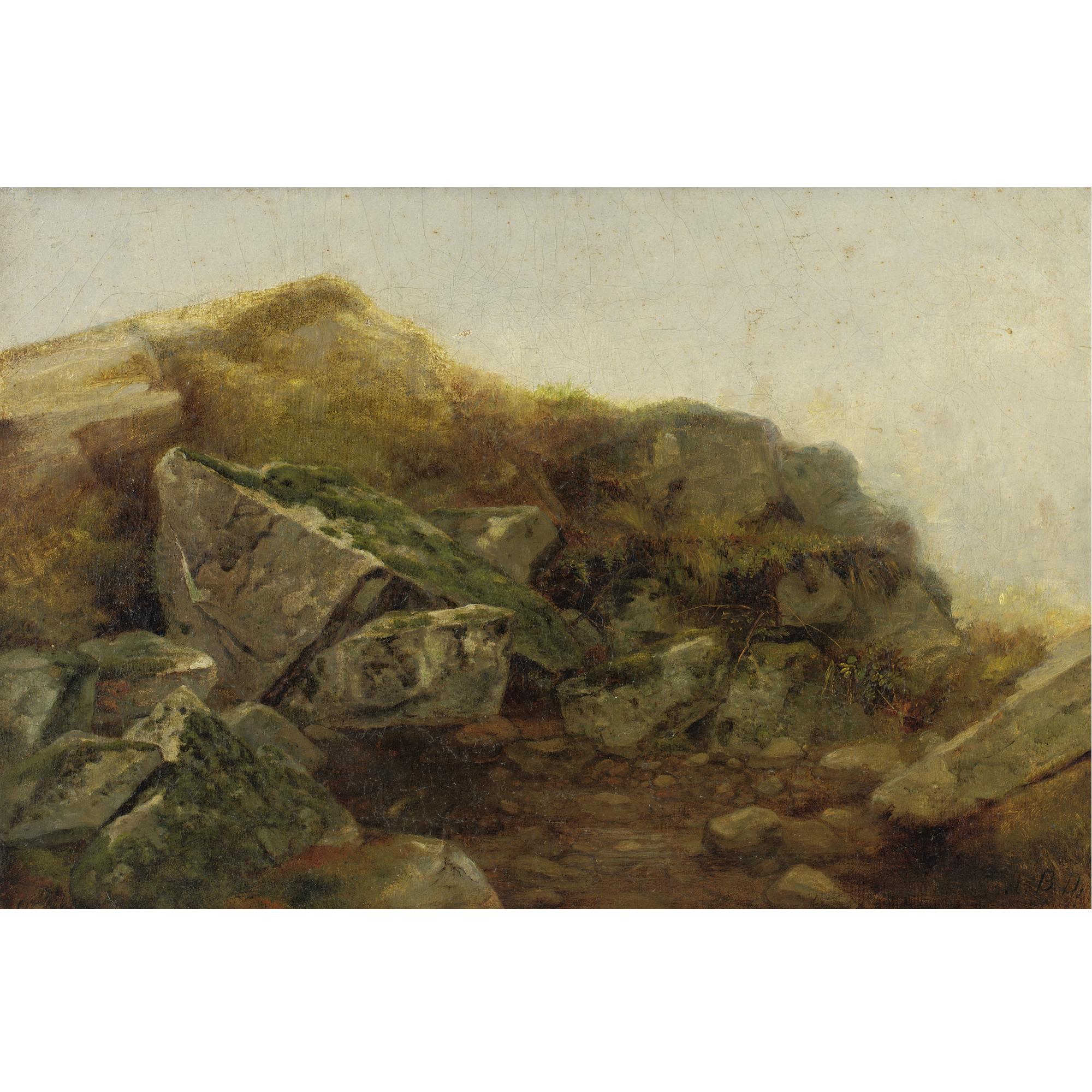 Asher B. Durand - Study Of Rocks