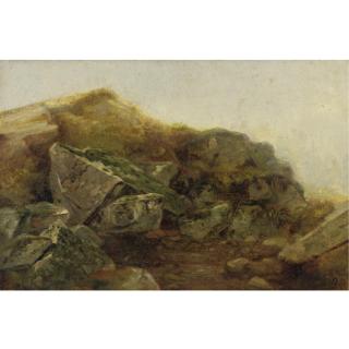 Asher B. Durand - Study Of Rocks