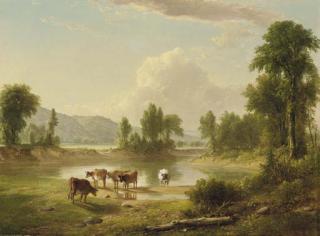 Asher B. Durand - View of Esopus Creek, Ulster County, New York