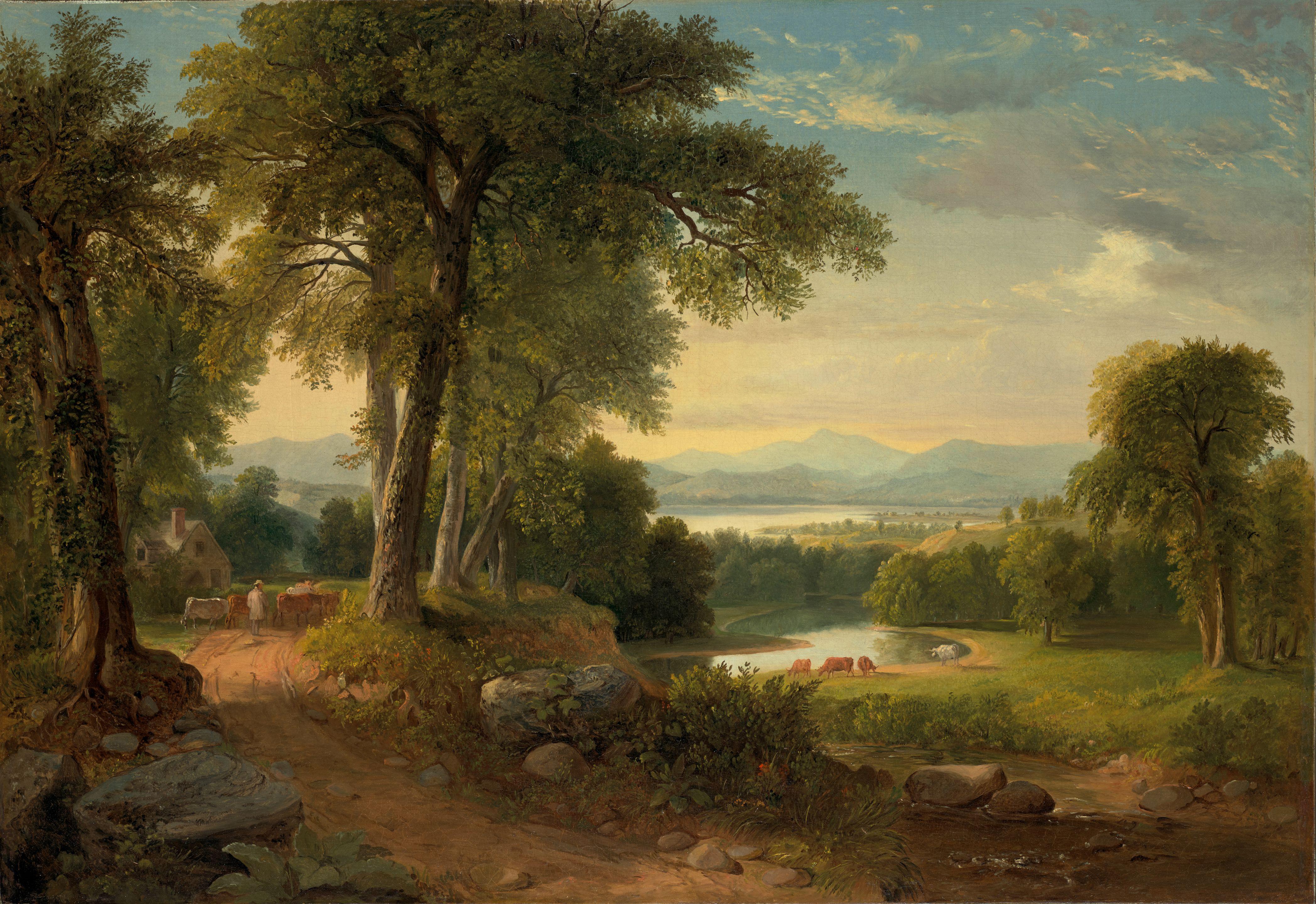 Asher Brown Durand - A Quiet Afternoon