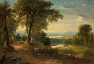 Asher Brown Durand - A Quiet Afternoon