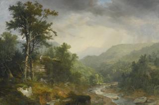 Asher Brown Durand - A Showery Day Among The Mountains