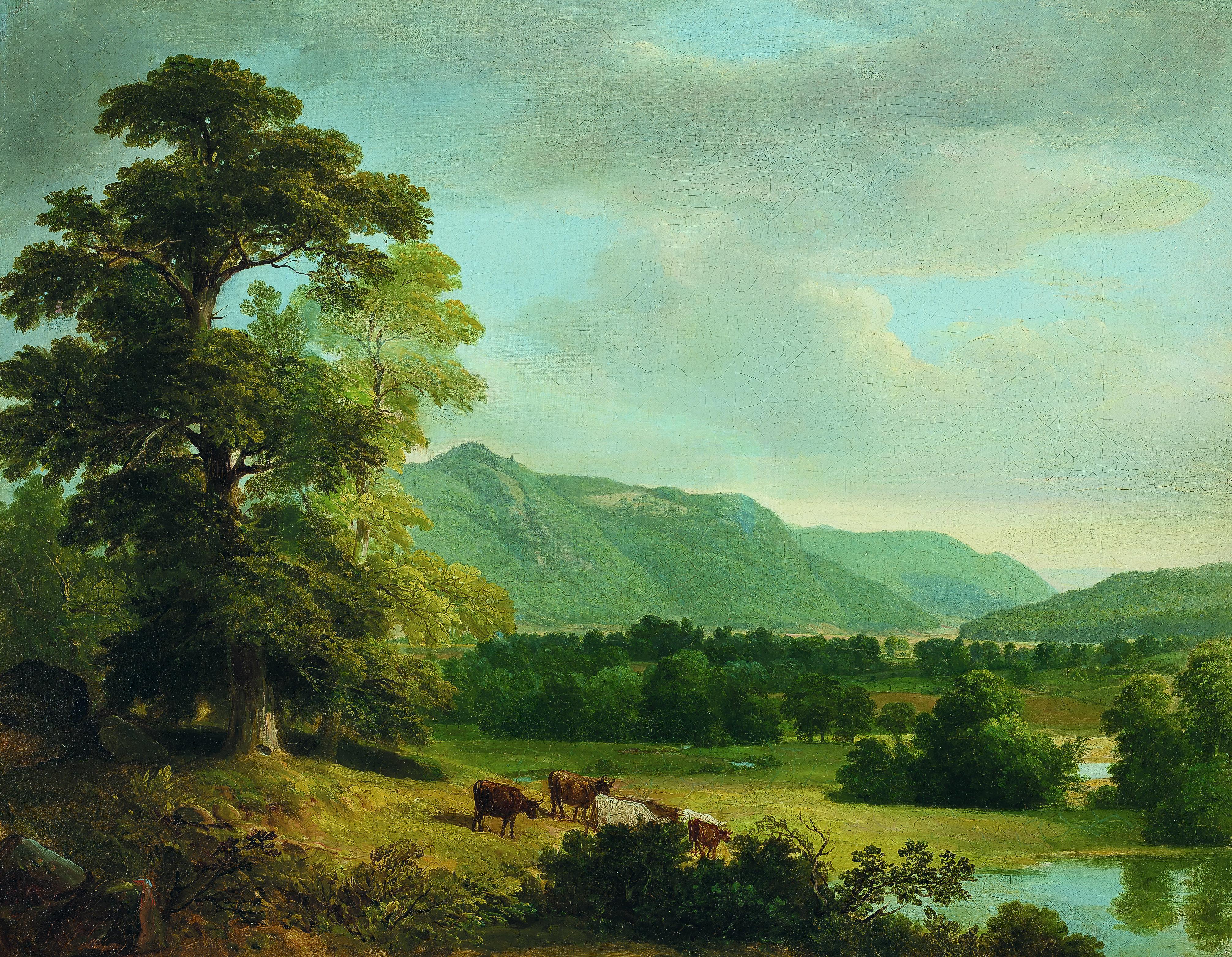Asher Brown Durand - Landscape Study, Dover Plains, New York