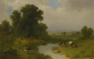 Asher Brown Durand - New Jersey Landscape