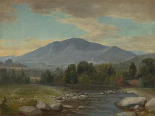 Asher Brown Durand - Study for High Point: Shandaken Mountain
