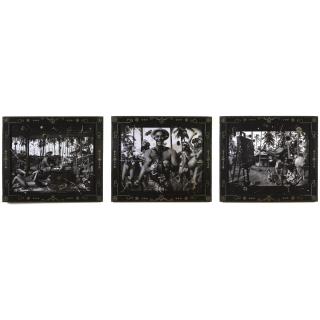 Ashley Bickerton - (I) Extradition With Computer (Ii) Extradition With Fruit (Iii) Extradition With Palette