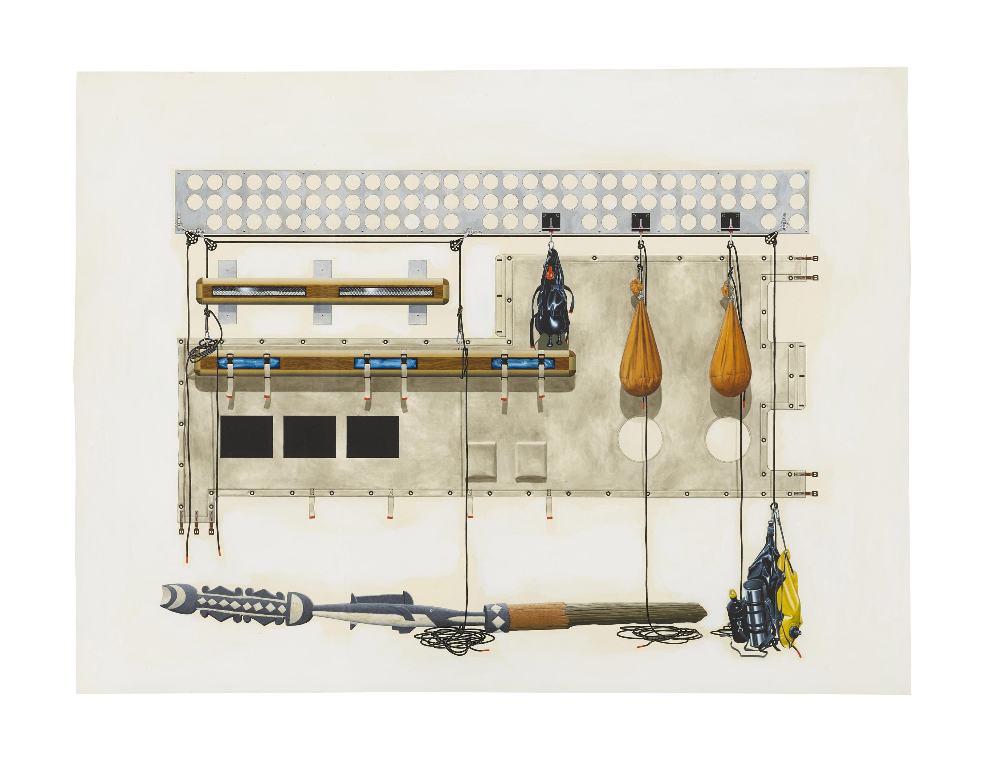 Ashley Bickerton - Untitled