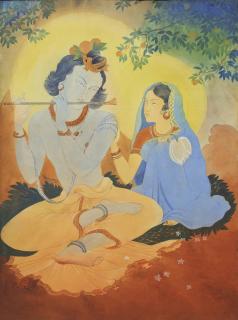 Asit Kumar Haldar - Untitled (Krishna)
