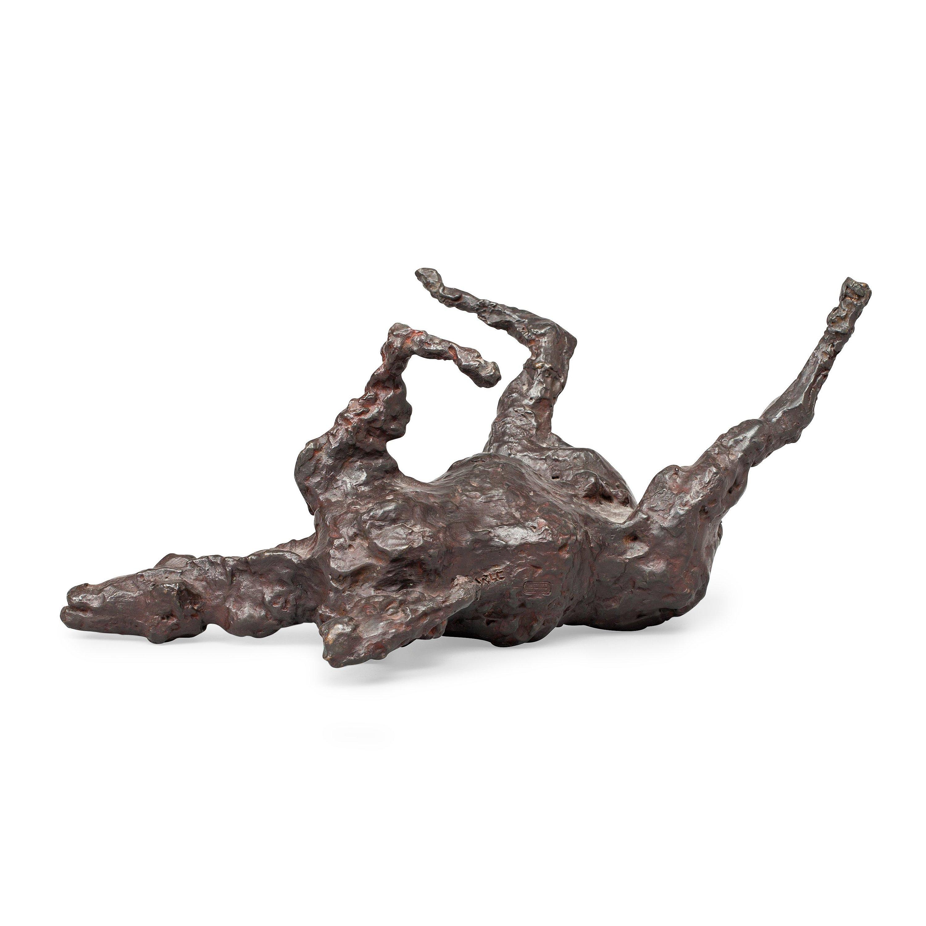 Asmund Arle - Horse rolling over