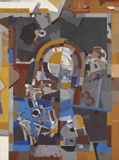 Assadour - Paysage aux deux coupoles