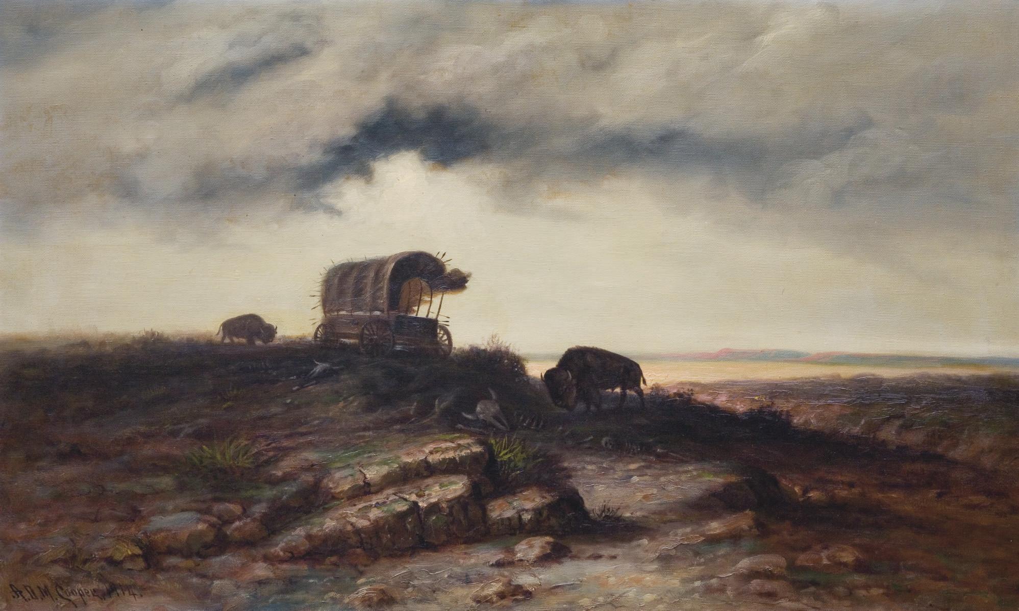 Astley David Montague Cooper - Covered Wagon