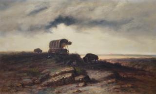 Astley David Montague Cooper - Covered Wagon