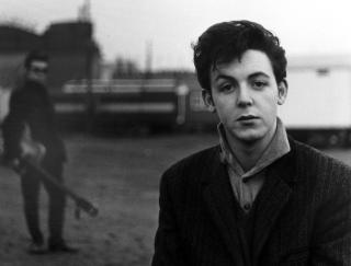 Astrid Kirchherr - Paul McCartney, Hamburg Fun Fair, Heiligengeistfeld