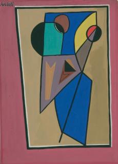 Atanasio Soldati - Ohne Titel (Kopf).