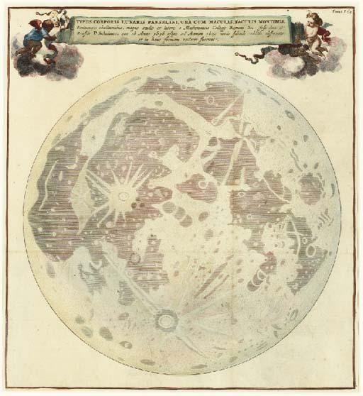 Athanasius Kircher - Schema Corporis Solaris and Typus Corporis Lunaris, from Mundus Subterraneus, in XII Libros digestus