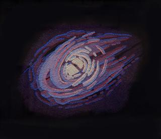 Athos Ragni - Reticolo lilla