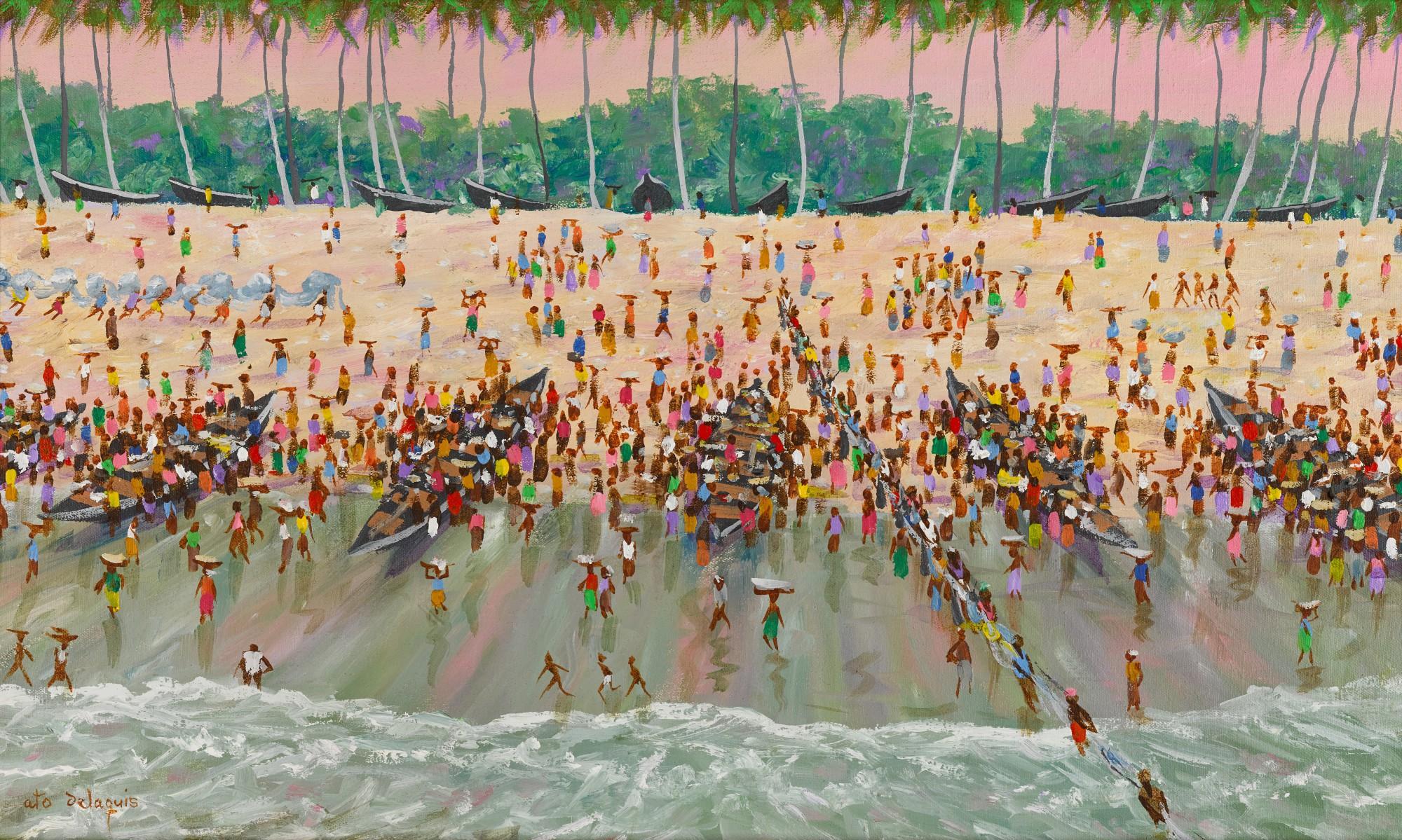 Ato Delaquis - Beach Crowd