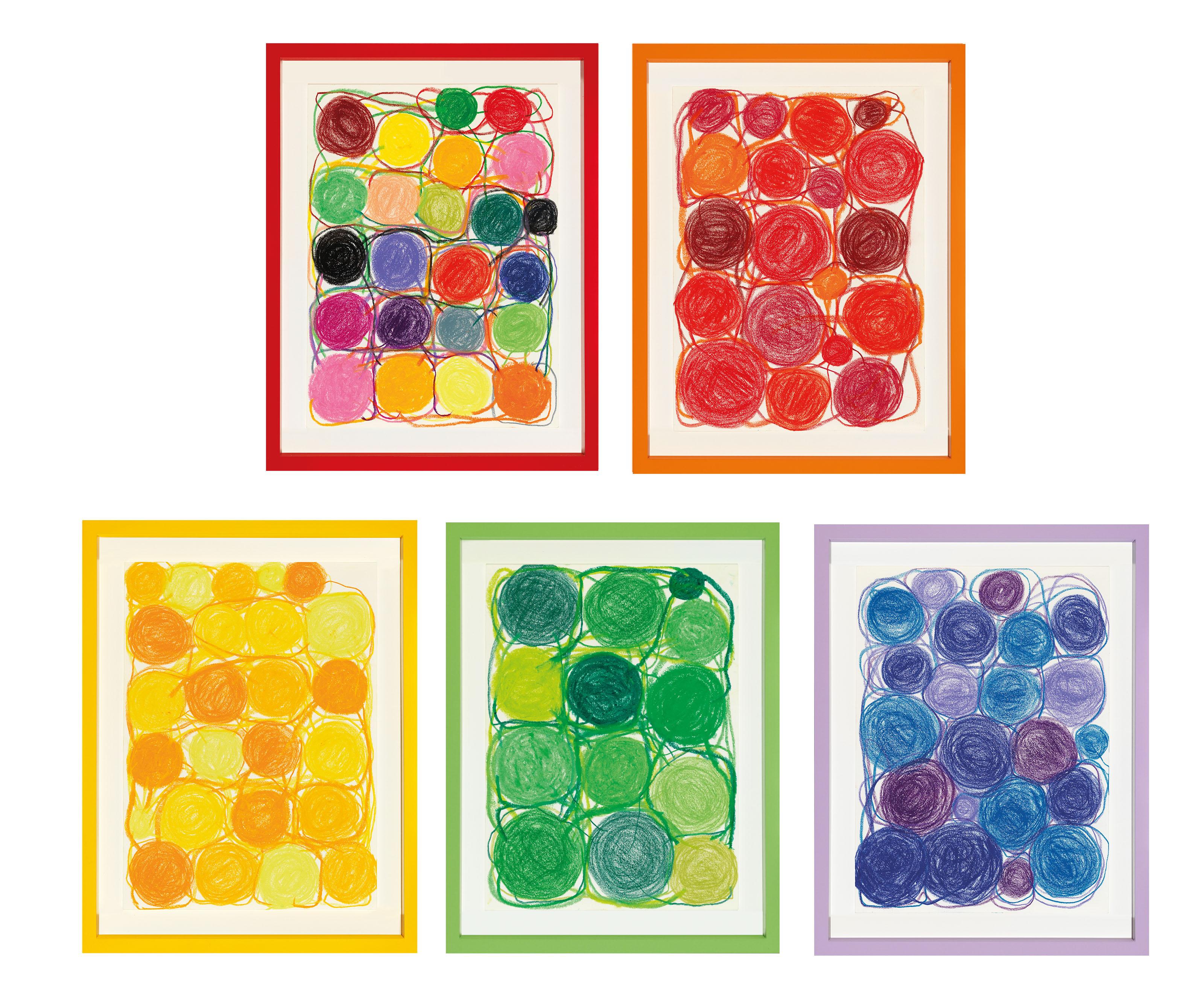 Atsuko Tanaka - Untitled; Untitled; Untitled; Untitled; & Untitled