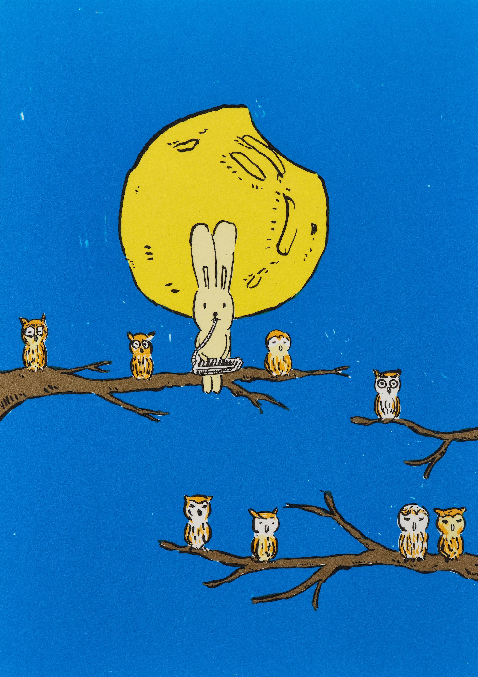 Atsushi Kaga - Usacchi with Owls