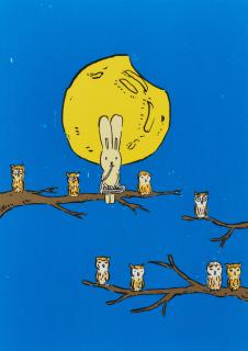 Atsushi Kaga - Usacchi with Owls