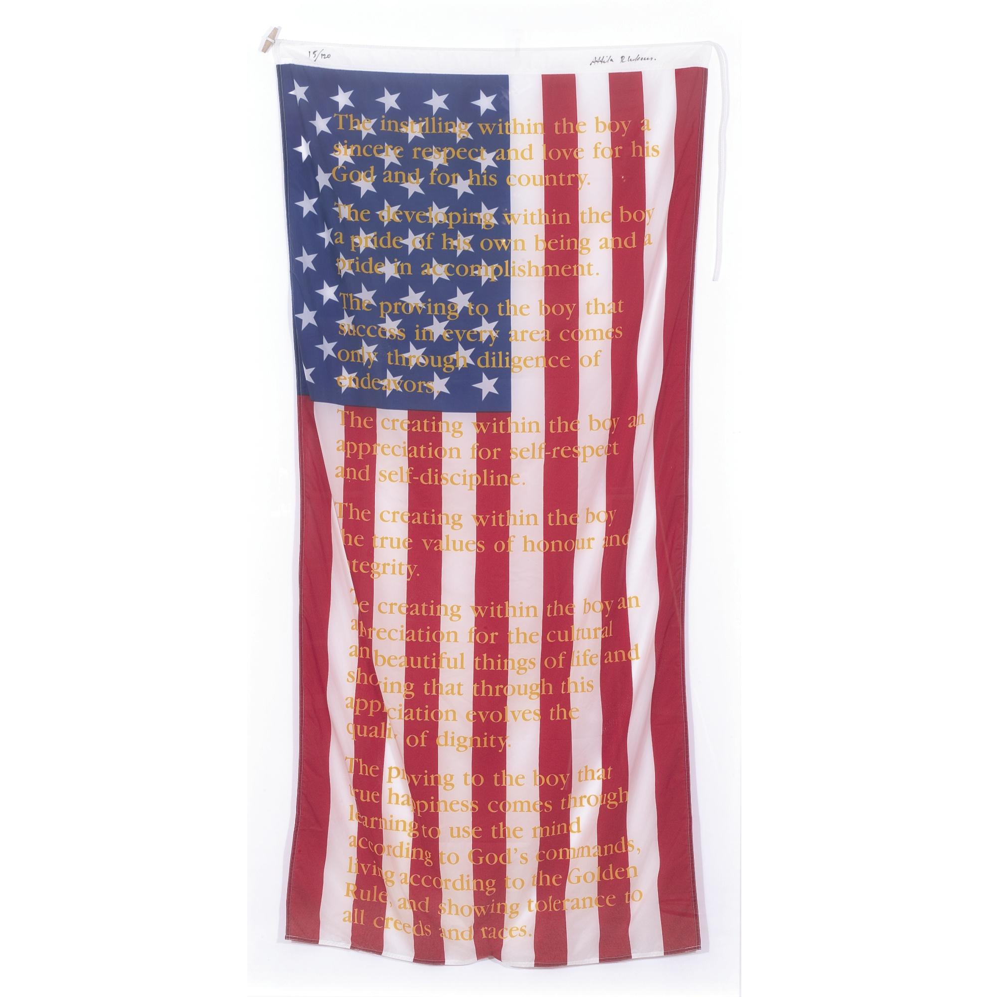 Attila Richard Lukacsb - American Flag