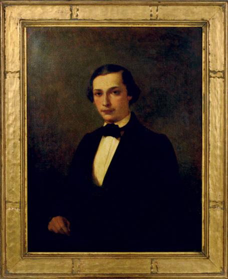 Attilio Baccani - Portrait of a young gentleman