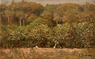 Attilio Pratella - Estate alla Floridiana