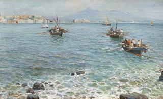Attilio Pratella - Golfo di Napoli