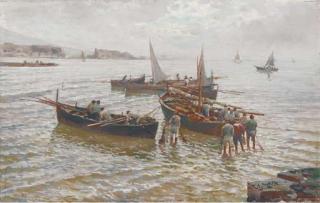 Attilio Pratella - Neapolitan Fishermen