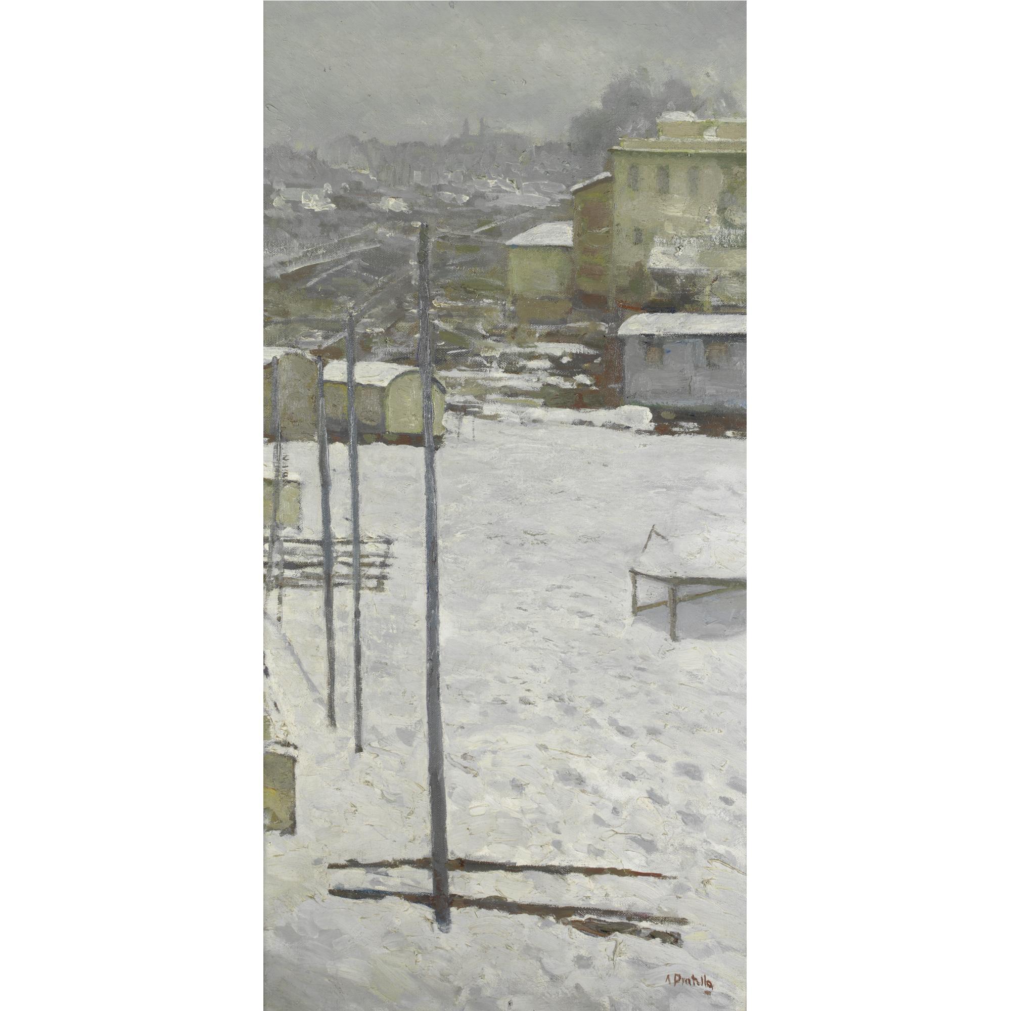 Attilio Pratella - Neve Al Vomero