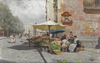 Attilio Pratella - Sul Vomero, Napoli