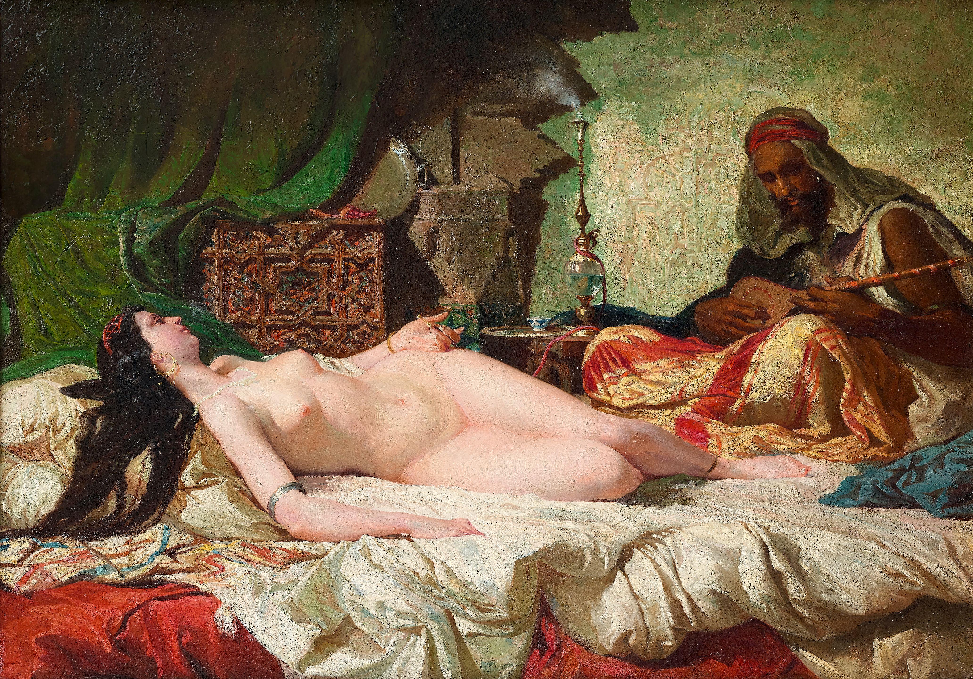 Attilio Simonetti - Odalisque